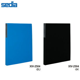 【A4・全2色】セキセイ／エクシヴ クリヤーホルダー A4 40ポケット (XIV-2504) 多用途に使えるゆとりのポケットサイズ。 sedia