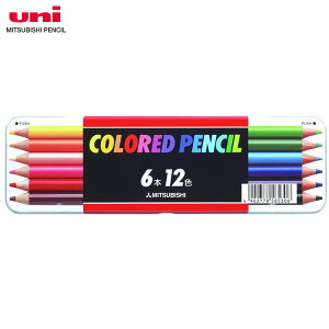 �y6�{12�F�Z�b�g�z�O�H���M�^�F���M 512 12C �X�^���_�[�h (K51212C) �F�Ⴂ�̐c��1�{�̉��M�ɂȂ����c�C���^�C�v�̐F���M�ł��B MITSUBISHI PENCIL