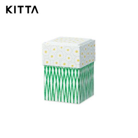 キングジム／KITTA CAN　フラワー（KIT-C03）キッタを15冊ほど収納できる缶ケース！　KING JIM