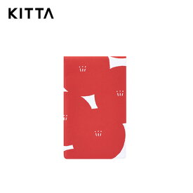 キングジム／KITTA FILE　フラワー（赤）（KIT-F06アカ）KITTAを表紙ごと収納・保管できる専用ファイル　KING JIM