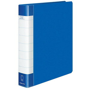 【A4縦型】KOKUYO/クリヤーブック<タフボディ> ラ-J740B 青 30穴 50ポケット 替紙式 丈夫でたわみにくい貼り表紙タイプ。大量収容や長期の保管に最適 コクヨ