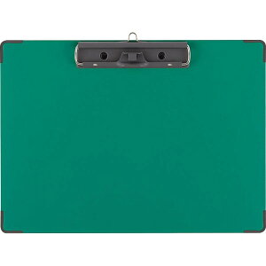 【A4縦型】KOKUYO/用箋挟B(クロス貼り) ヨハ-C23G 緑 クリップ部分に書類のすべり止めと、ペンホルダーが付いた用箋挟のカラータイプ コクヨ