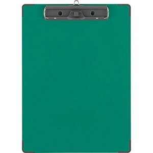 【A4横型】KOKUYO/用箋挟B(クロス貼り) ヨハ-C28G 緑 クリップ部分に書類のすべり止めと、ペンホルダーが付いた用箋挟のカラータイプ コクヨ