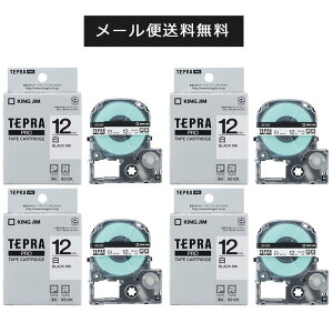 ܂Ƃ4ZbgIlR|XILOWuevvPROp eve[v@x iSS12Kj12mm 8m@KING JIM TEPRA@uevvPROe[vJ[gbW