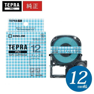 LOWuevvPROp eve[v@SWX12BH@͗l `FbNx O[ 12mm 8m@KING JIM TEPRA@uevvPROe[vJ[gbW