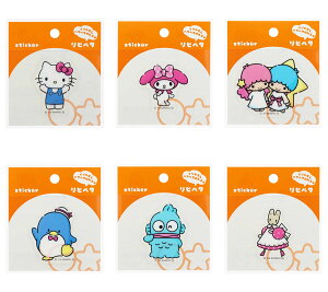 サンスター文具 くりかえしペタペタはれるステッカー リピペタ サンリオ