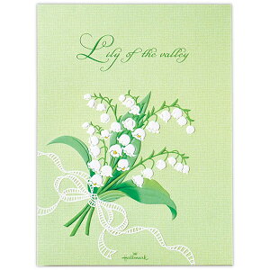 日本ホールマーク レターパッド/チェンジズ・オブ・ネイチャー スズランブーケ