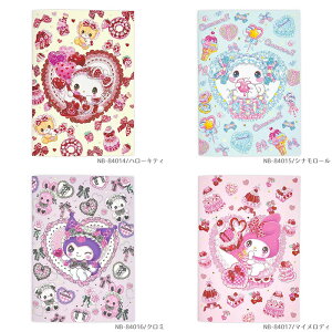 クローズピン A5柄ノート たけいみき×サンリオキャラクター