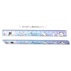 カミオジャパン クリアドーム定規15cm もちもちぱんだ