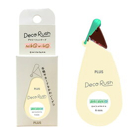 プラス　デコレーションテープ　デコラッシュ　みずたまさん/オノマトペ　★数量限定販売★