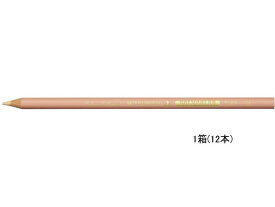三菱鉛筆 ポリカラー(色鉛筆) 薄橙 12本 K7500.54
