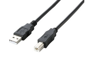 �G���R�� �G�RUSB2.0�P�[�u�� A-B�^�C�v 3m �u���b�N U2C-JB30BK