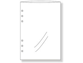 レイメイ A5サイズリフィル P.Pポケット 6穴 10枚 WWAR318