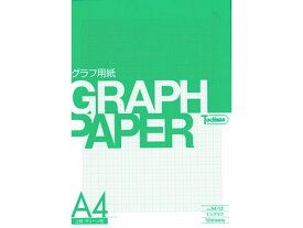 SAKAE TP グラフ用紙 A4 1ミリ方眼上質グリーン色 50枚 A4-12
