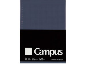 コクヨ キャンパス ルーズリーフBiz B5 26穴 5mm方眼罫 ノ-G836S-5N