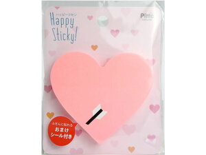 C.L.C. ハッピーふせん ハート 80枚 C-HSN-03