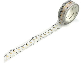 ワールドクラフト キラキラマスキングテープ String lights 15mm×5m