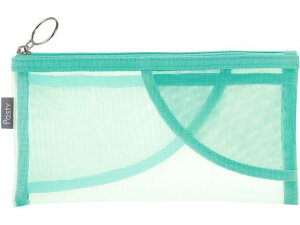 【お取り寄せ】プラス PASTY ペンケース フラットタイプ グリーン FL-200CA 98-783