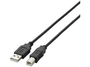 �y�����񂹁z�G���R�� USB2.0�P�[�u�� A-B�^�C�v 1.5m �u���b�N U2C-BN15BK