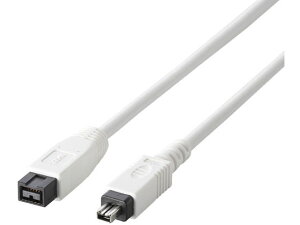�y�����񂹁z�G���R�� FireWire�P�[�u�� 9�s��-4�s�� 1m IE-941WH