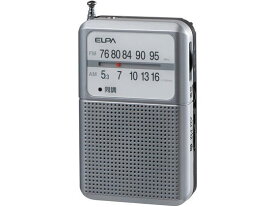 【お取り寄せ】朝日電器 AM／FM電池長持ちラジオ ER-P80F