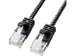 �y�����񂹁z�T�����T�v���C �ߐ܂�h�~LAN�P�[�u��1m KB-T6AME-01BKW