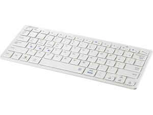 �y�����񂹁z�o�b�t�@���[ Bluetooth3.0 �R���p�N�g�L�[�{�[�h�z���C�g BSKBB310WH