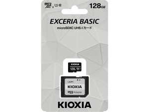 y񂹁zLINVA microSDJ[h EXCERIABASIC128GB KCA-MC128GS