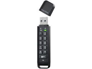 【お取り寄せ】I・O DATA パスワードボタン付セキュリティUSBメモリー32GB ED-HB3 32G