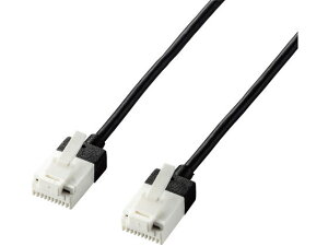 �y�����񂹁z�G���R�� LAN�P�[�u�� Cat6A ���X���� 5m LD-GPASST BK50
