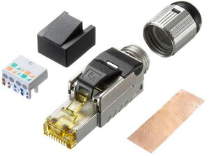 �y�����񂹁z�T�����T�v���C �J�e�S��6A RJ-45�V�[���h�R�l�N�^ ADT-6ARJFS