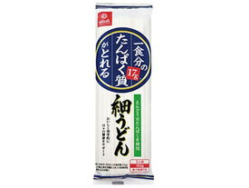 【お取り寄せ】はくばく 一食分の たんぱく質がとれる 細うどん 180g