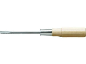 【お取り寄せ】TRUSCO 木柄普通ドライバー 刃先-4.5 50mm TWD-4.5-50