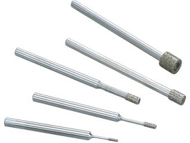【お取り寄せ】ナカニシ 内研用極小径電着ダイヤモンド・ シャンク径φ3 刃径2.0mm