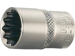 �y�����񂹁zTRUSCO �\�P�b�g 12�p�^�C�v �����p9.5 �Ε�13mm T3-13W