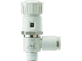【お取り寄せ】CKD ダイヤル付スピードコントローラ DSC-10-12