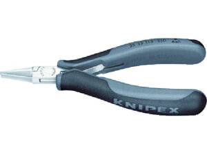 【お取り寄せ】KNIPEX ESD精密用プライヤー 丸 115mm 3532-115ESD