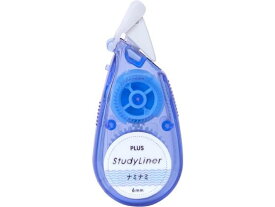 プラス マーカーテープ StudyLiner スタディライナー ブルー ナミナミ 51770