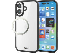 �y�����񂹁z�G���R�� iPhone17 �P�[�X D3O �u���b�N PM-A25AD3OFCBK