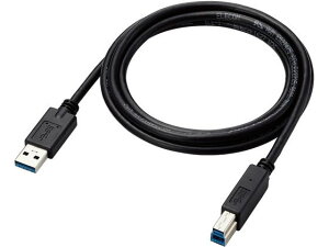 �y�����񂹁z�G���R�� USB3.0�P�[�u�� 1.5m A-B �u���b�N USB3-AB15BK�^ID