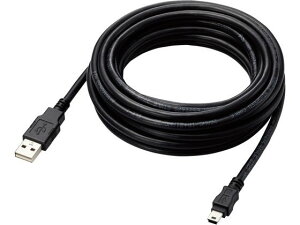 �y�����񂹁z�G���R�� USB�P�[�u�� 5m A-miniB �u���b�N U2C-AM50BK�^ID