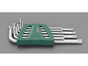 �y�����񂹁z�G�X�R [Bore TORX] �L�[�����` T10-T50 9�{�g EA683E