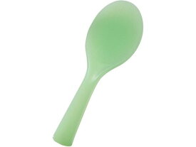 【お取り寄せ】花井化成 魔法のしゃもじ スケルトン 溝付 グリーン20.5cm抗菌