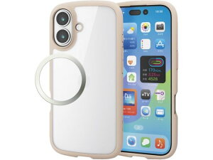 �y�����񂹁z�G���R�� iPhone17 �ϏՌ��P�[�X �x�[�W�� PM-A25ATSLFCBE