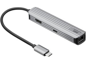 �y�����񂹁z�T�����T�v���C USB Type-C�}���`�ϊ��A�_�v�^ 15cm USB-3TCHLP7S