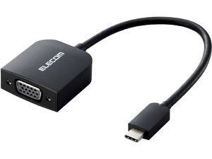 �y�����񂹁z�G���R�� Type-C�ϊ��A�_�v�^�[ VGA �u���b�N AD-CVGABK3