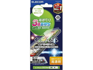 �y�����񂹁z�G���R�� iPhone16 �K���X�t�B���� ������ �Q�[�~���O PM-A24AFLGGE