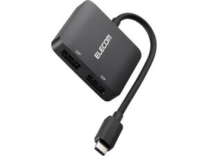 �y�����񂹁z�G���R�� TypeC-DisplayPort�ϊ��A�_�v�^ �u���b�N AD-CDP2BK2