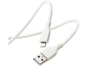 �y�����񂹁z�G���R�� �Ȃ߂炩���C�g�j���O�P�[�u�� USB-A 2m �z���C�g