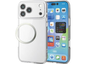 �y�����񂹁z�G���R�� iPhone17ProMax�K���X�P�[�X �Ɍ� �N���A PM-A25DHVCGKCR